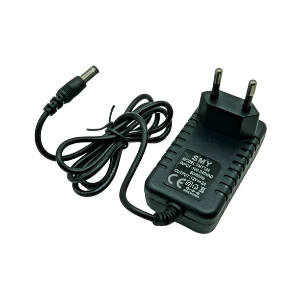 Smy Smy122 12v 2a (5.5*2.5) Standart Uçlu Adaptör ürün görseli 1