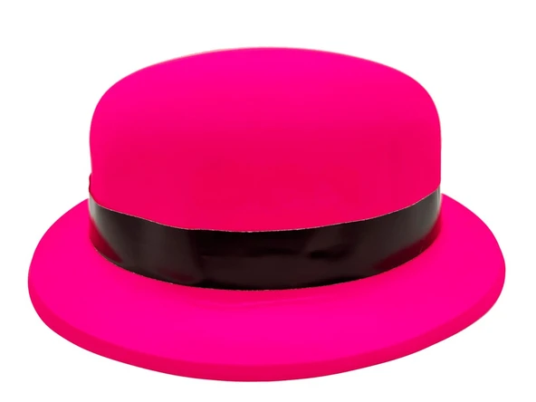 Neon Partisi Pembe Renk Melon Plastik Parti Şapkası ürün görseli 1