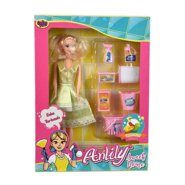 Kutuda Anlily Temizlik Setli Bebek 2442 ürün görseli 1