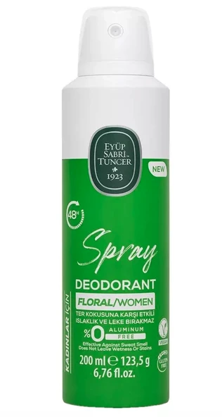Eyüp Sabri Tuncer Floral-Kadın Sprey Deodorant 200 ml ürün görseli 1