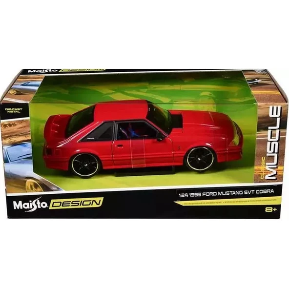 NessiWorld 1/24 1993 Ford Mustang SVT Cbr 32549 ürün görseli 1