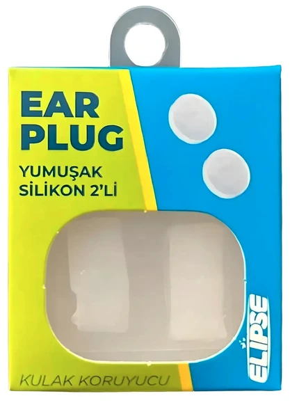Elipse Kulak Tıkacı 2li Silikon ürün görseli 1