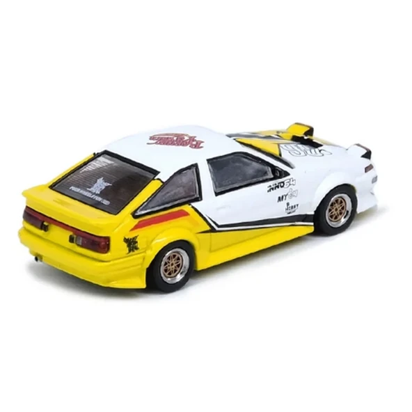 Inno 1/64 Toyota Sprinter Trueno AE86 Brunei Diecast Kustom Show 2024 ürün görseli 1