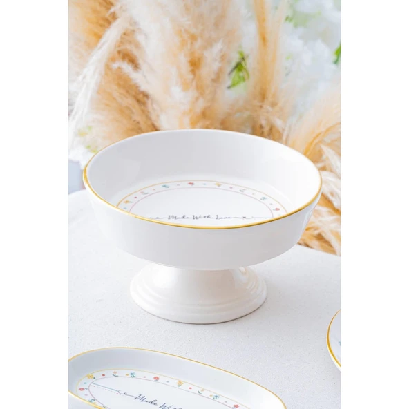ACAR LİVALDİ AYAKLI MEYVELİK 23,5CM ürün görseli 1