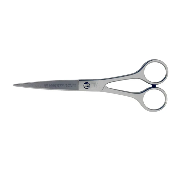 M-533 Metal Saplı Düz Saç Makası No: 5,5 İnç / 13,97 Cm - Paslanmaz Çelik ürün görseli 1