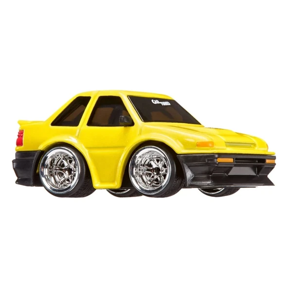 CarTuned JDM Seri 2 1985 Toyota Corolla AE86 - Sarı Coupe Araba ürün görseli 1