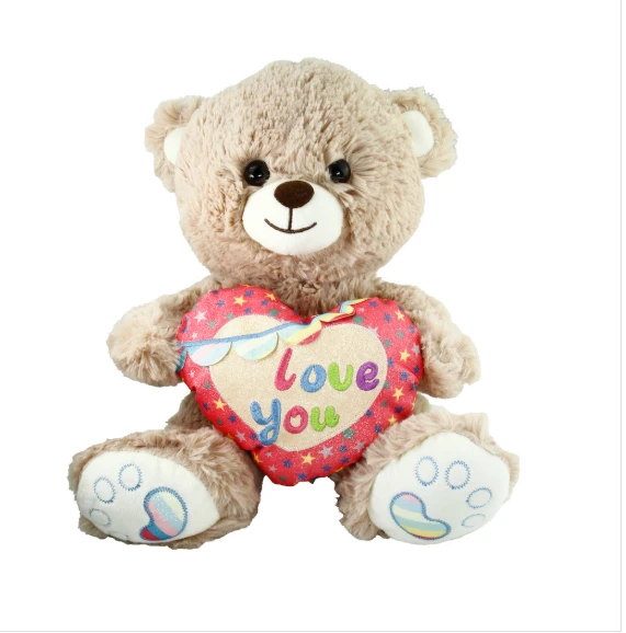 PJH2324 PELUŞ 30CM LOVE YOU KALPLİ AYI -VRD ürün görseli 1