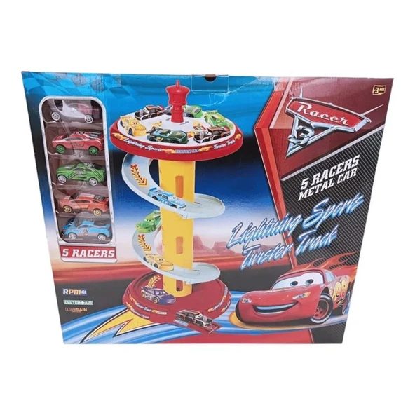 RACER TWİSTER TRACK 5 METAL CARS ürün görseli 1