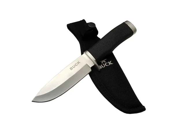 7-7 Siyah Av / Outdoor Bıçak 22cm - Siyah Sap, Kılıflı ürün görseli 1