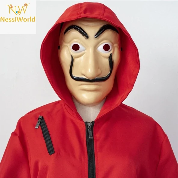 La Casa De Papel Salvador Dali Maskesi Orjinal İthal Ürün ürün görseli 1