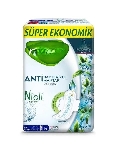 Hijyen Max Süper Eko Gece Ped 14 Adet ürün görseli 1