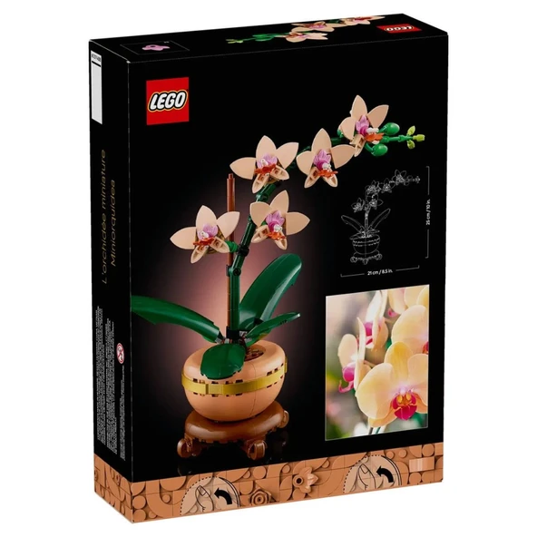 10343 iconic Botanicals Mini Orkide 274 parça +18 yaş - Resim 5