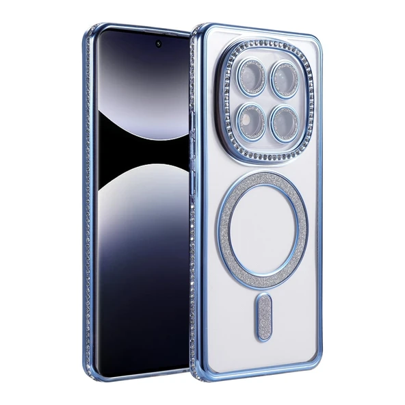 Xiaomi Redmi Note 14 Pro 5g Joke Simli Magneticsafe Kılıf - Mavi ürün görseli 1