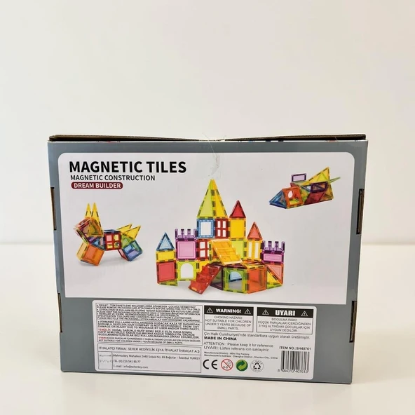SH40761 42 PARÇA MAGNET STANDART SERİ RENKLİ BLOK ürün görseli 1