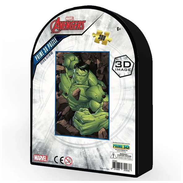 The Hulk 300 Parça Puzzle 35583 - Metal Kutu - Resim 3