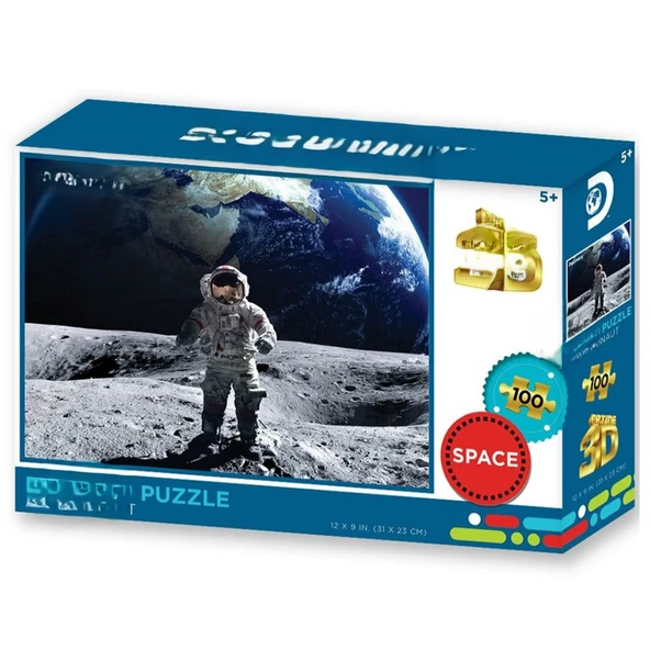 Ayda Astronot Puzzle 100 Parça ürün görseli 1
