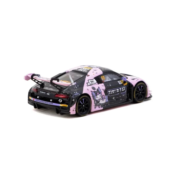 1/64 MODEL ARAÇ R8 LMS GT3 evo II Macau GT Cup - FIA GT World Cup 2024 #10 with Tarmac Cards Combo Set ürün görseli 1
