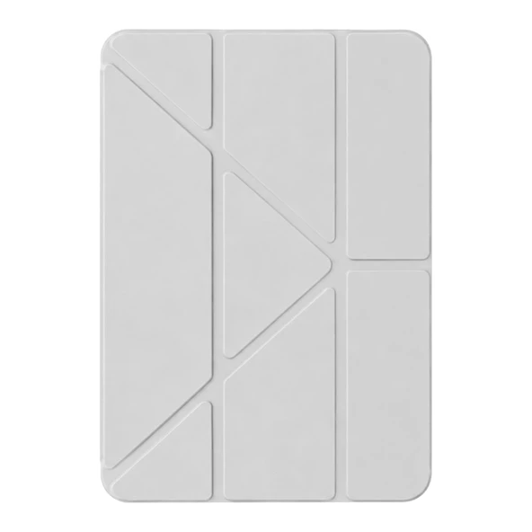 Apple İpad 2025 10.9 10.nesil (a16) Mera Kalemlikli Tablet Kılıfı - Gri ürün görseli 1