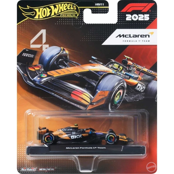 Premium Formula 1 Yarış Arabası Tekli Paket HRV11 - JKD88 Mclaren Formula 1 Team (#4) ürün görseli 1