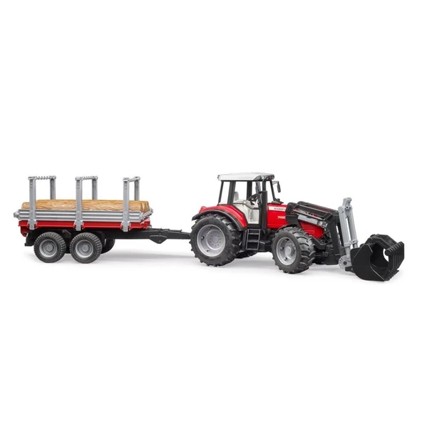 M. Ferguson 7480 ve Kütük Taş. Römork ürün görseli 1