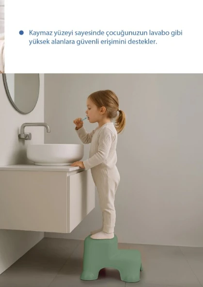 Çok Amaçlı Katlı Basamak 516 (Yeni) Soft Yeşil ürün görseli 1