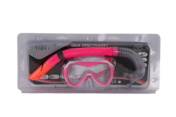 KZLD-AK303-180CS MASKE SNORKEL SET VAKUM (ICB12)-K36 ürün görseli 1
