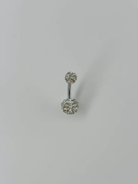 Disko Topu Göbek Piercing - Pg0018 ürün görseli 1