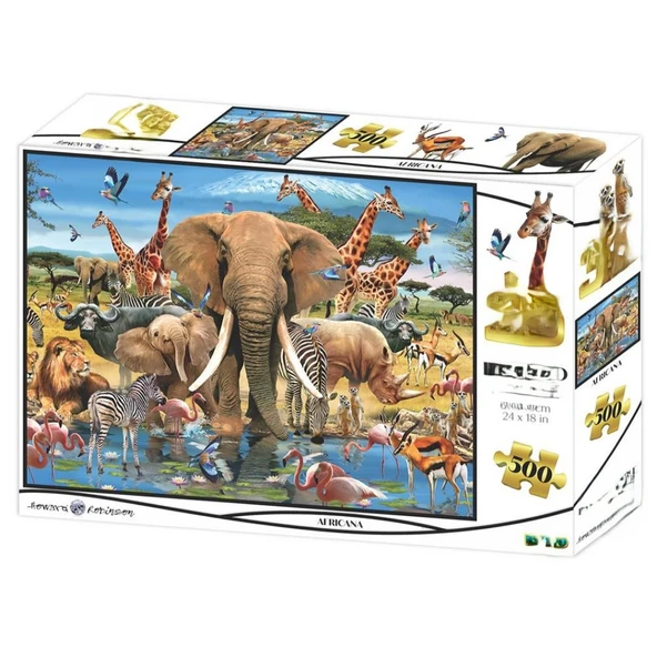 Afrika 500 Parça Yetişkin Puzzle ürün görseli 1