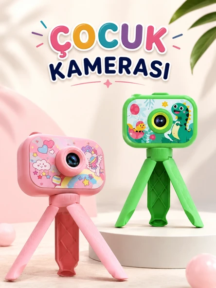 Çocuklara Özel Dijital Lcd Ekran 1080p Hd Görüntü Kaliteli ürün görseli 1