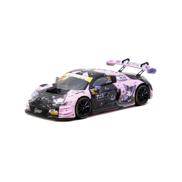 1/64 MODEL ARAÇ R8 LMS GT3 evo II Macau GT Cup - FIA GT World Cup 2024 #10 with Tarmac Cards Combo Set ürün görseli 1