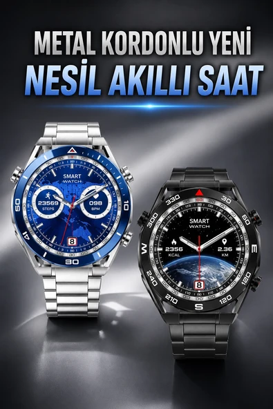 Akıllı Saat 2024 Model Arama Cevaplayan Uyku Ve Sağlık Takibi ürün görseli 1
