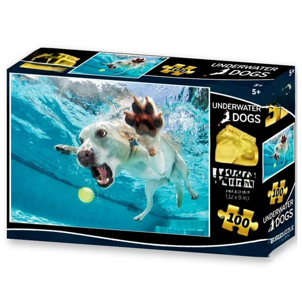 Su Altında Köpek Daisy Puzzle 100 Parça ürün görseli 1