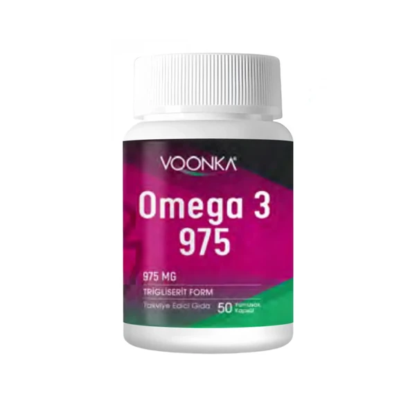 Voonka Omega 3 975 mg 50 Yumuşak Kapsül ürün görseli 1