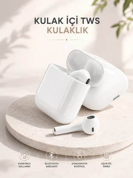 Yeni Nesil Hd Ses Ve Dokunmatik Kontrol Akıllı Ve Şık Bluetooth Kulaklık ürün görseli 1