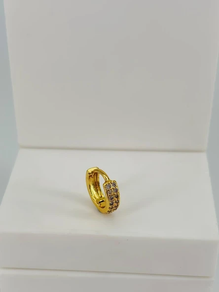 Zirkon Taşlı Uç Kısmı : Pirinç Kıkırdak Bar Uzunluğu : 6 Mm / Bar Kalınlığı 0.8 Mm / Top Boyu 3 Mm / Çap 8 Mm - Pt0073-1 ürün görseli 1