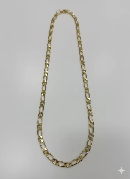 Kaplama Zincir Pirinç   Cm Kolye Zincir 45 Cm - Kl0274 ürün görseli 1