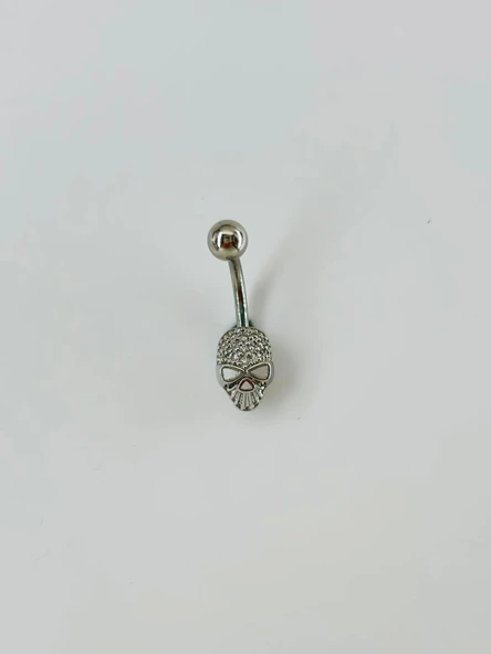 Kuru Kafa Detaylı Göbek Piercing - Pg0042 ürün görseli 1
