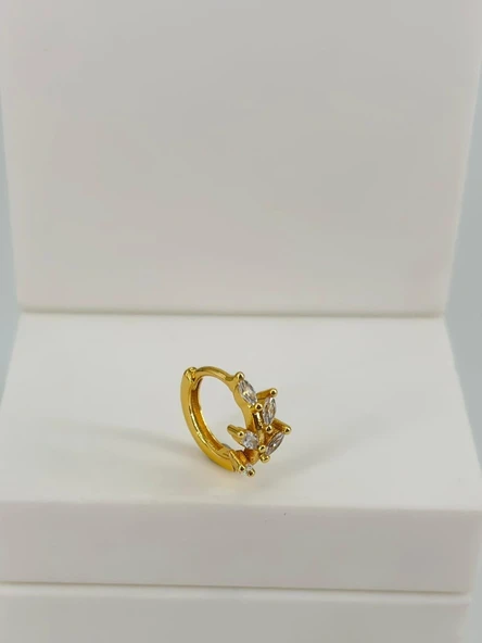Zirkon Taşlı Uç Kısmı : Pirinç Kıkırdak Bar Uzunluğu : 6 Mm / Bar Kalınlığı 0.8 Mm / Top Boyu 3 Mm / Çap 10 Mm - Pt0075-1 ürün görseli 1