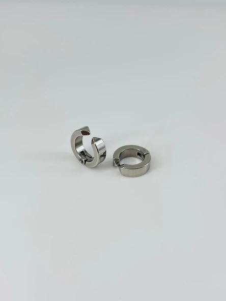 Sıkıştırma Çelik Erkek Küpe - Ekp0036 ürün görseli 1