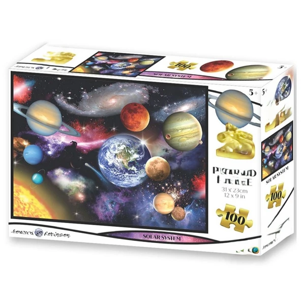 Solar Sistem Puzzle 100 Parça ürün görseli 1