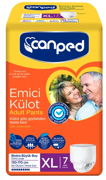Canped Emici Külot XL 7’li ürün görseli 1