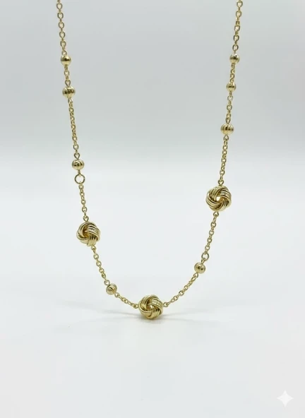 Kaplama Zincir Pirinç   Cm Kolye Zincir 45 Cm - Kl0264 ürün görseli 1