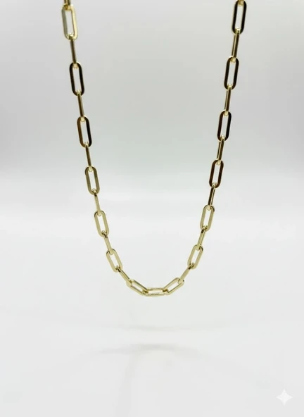 Kaplama Zincir Pirinç   Cm Kolye Zincir 45 Cm - Kl0268 ürün görseli 1
