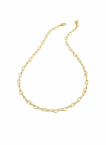 Kaplama Zincir Pirinç   Cm Kolye Zincir 60 Cm - Kl0249 ürün görseli 1