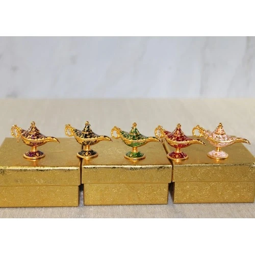 Mineli Metal Alaaddin Lambası Model 8 ürün görseli 1
