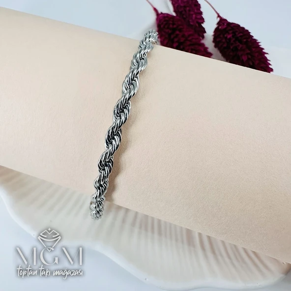 Çelik Burgu Bileklik 3 Mm - Kbl0117 ürün görseli 1