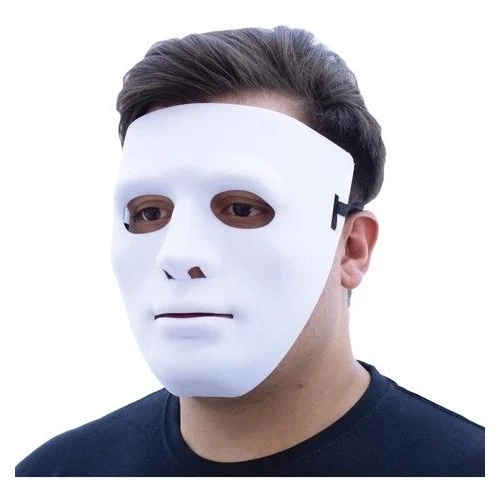 Beyaz Jabbawockeez Maskesi - Resim 3