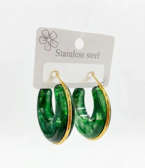 Emerald Touch Vintage Küpe - Kp00692 ürün görseli 1