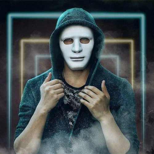 Beyaz Jabbawockeez Maskesi - Resim 4