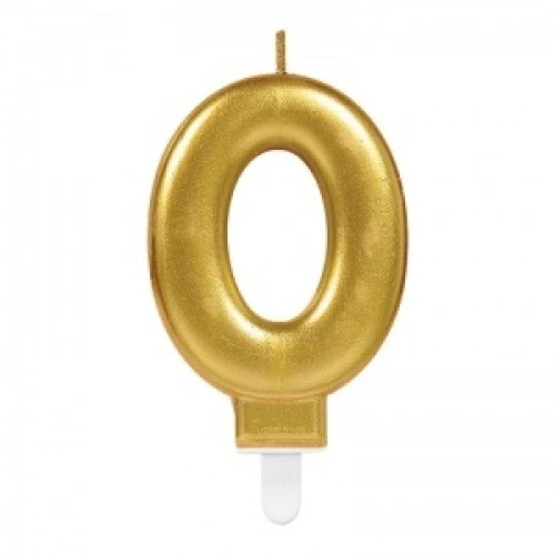 0 Rakam Mum Gold Renk ürün görseli 1